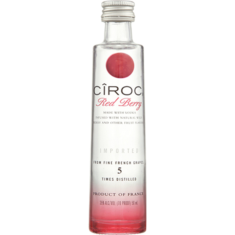 CIROC Red Berry Vodka 50ml Bottle