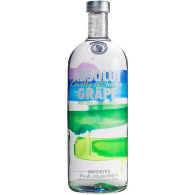 Absolut Grape Vodka 750ml Bottle