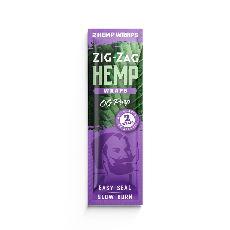 Zig-zag Hemp Og Purp Wraps Pack