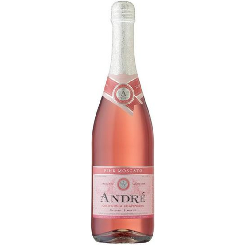 Andre Moscato Collection Pink Moscato Sparkling Wine 750mL