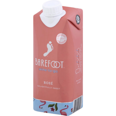 Barefoot Rosé 500ml Carton