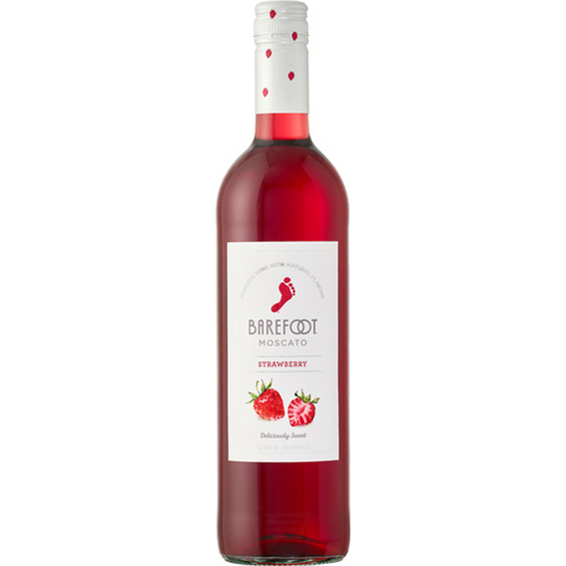 Barefoot Fruitscato Strawberry Fruit Wine 750mL