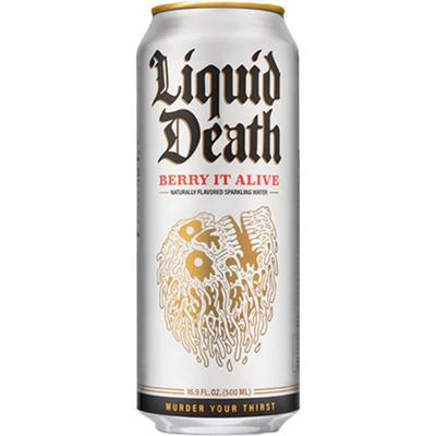 Liquid Death Berry It Alive 16.9oz Can