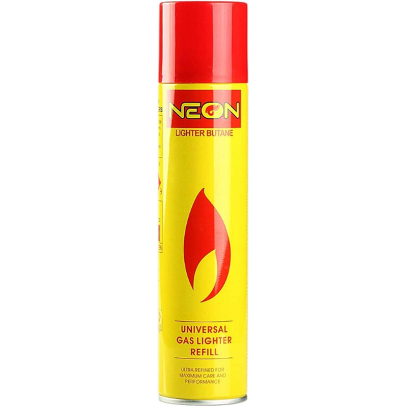 Neon Lighter Butane 300ml Can