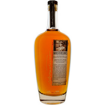 Masterson's Straight Rye Whiskey 10 Year 750mL