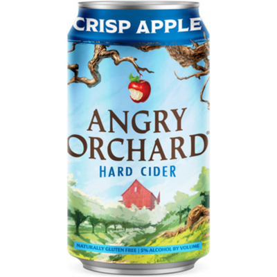Angry Orchard Crisp Apple Hard Cider 12 Pack 12 oz Bottles