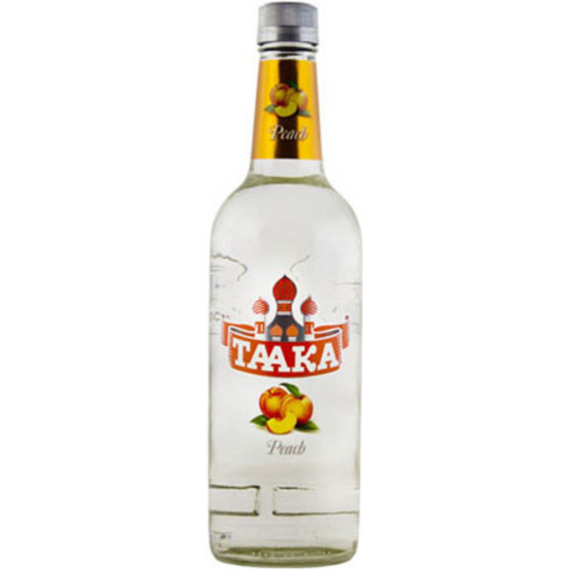 Taaka Peach Vodka 375mL