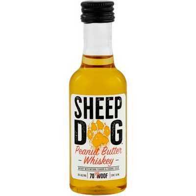 Sheep Dog Peanut Butter Whiskey 50ml Bottle