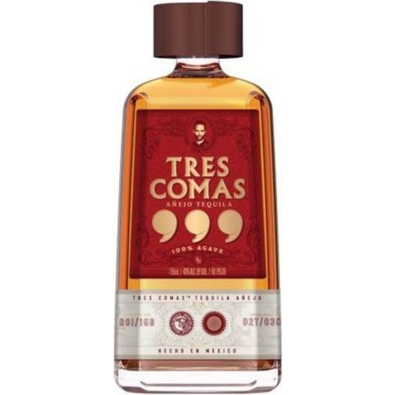 Tres Comas Anejo Tequila 750ml Bottle