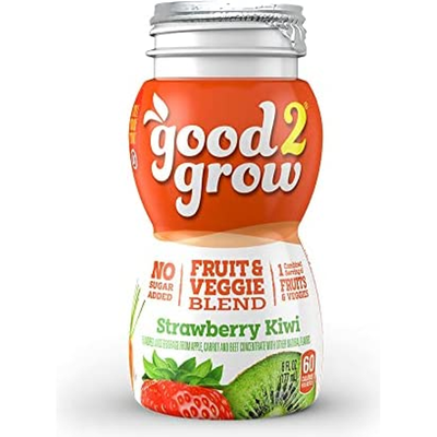 Good2Grow Strawberry Kiwi Fruit & Veggie Blend Beverage 6oz Bottle