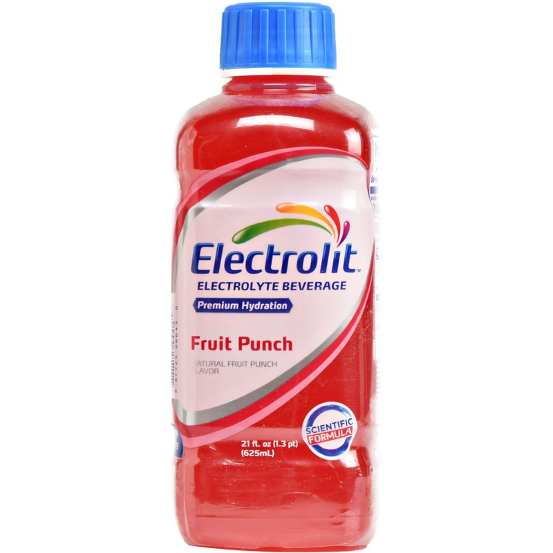 Electrolit Electrolyte Beverage Fruit Punch 16oz Bottle