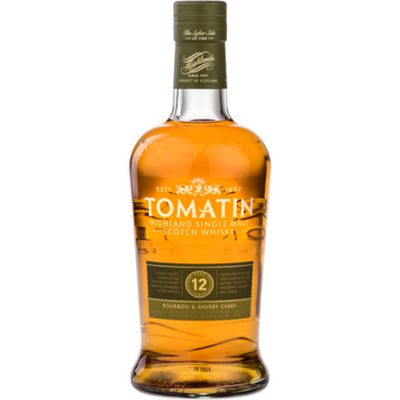 Tomatin Single Highland Malt Scotch Whisky 12 Year 750mL