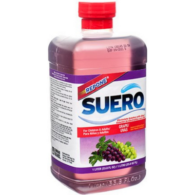 Suero Grape Pediatric Drink 33.8oz