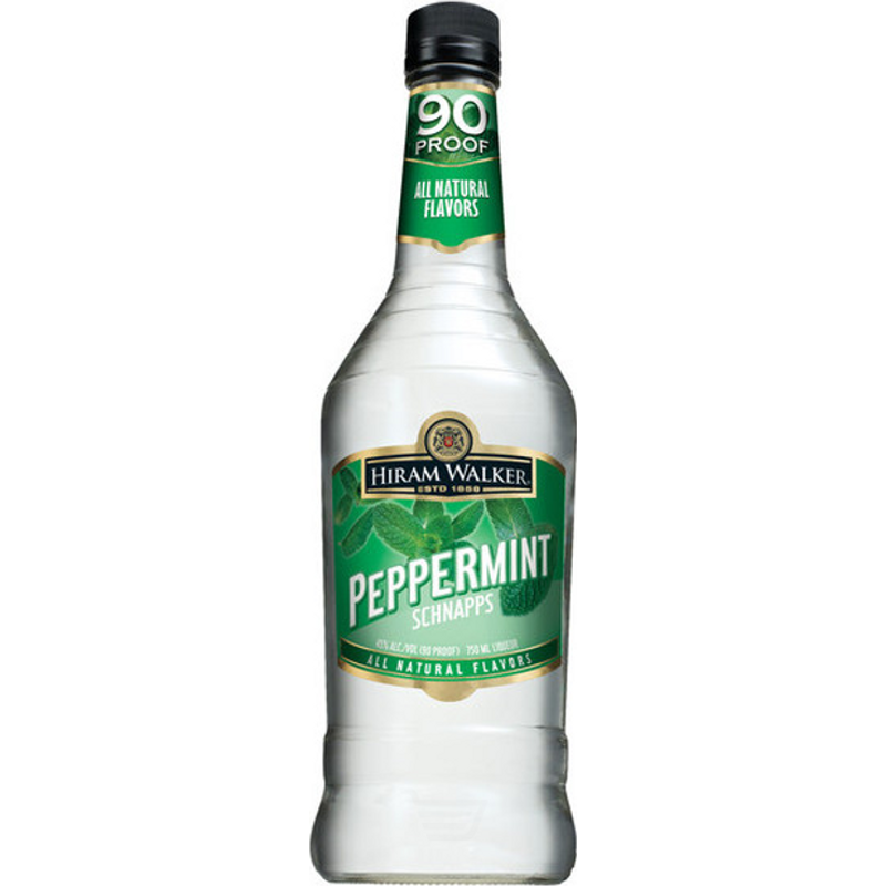 Hiram Walker Peppermint Schnapps 750mL