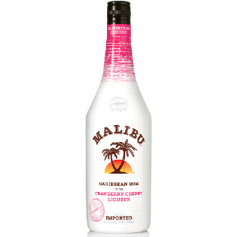 Malibu Cranberry Cherry Rum 1L