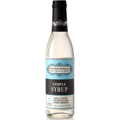 Powell & Mahoney Limited Simple Syrup Cocktail Mixer 375mL