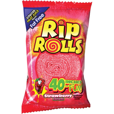Rip Rolls Strawberry 1.4oz Bag