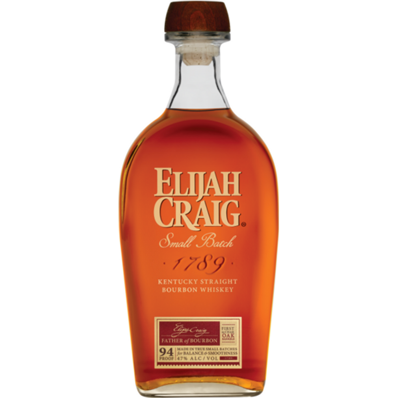 Elijah Craig Small Batch 1789 Kentucky Straight Bourbon Whiskey 375mL